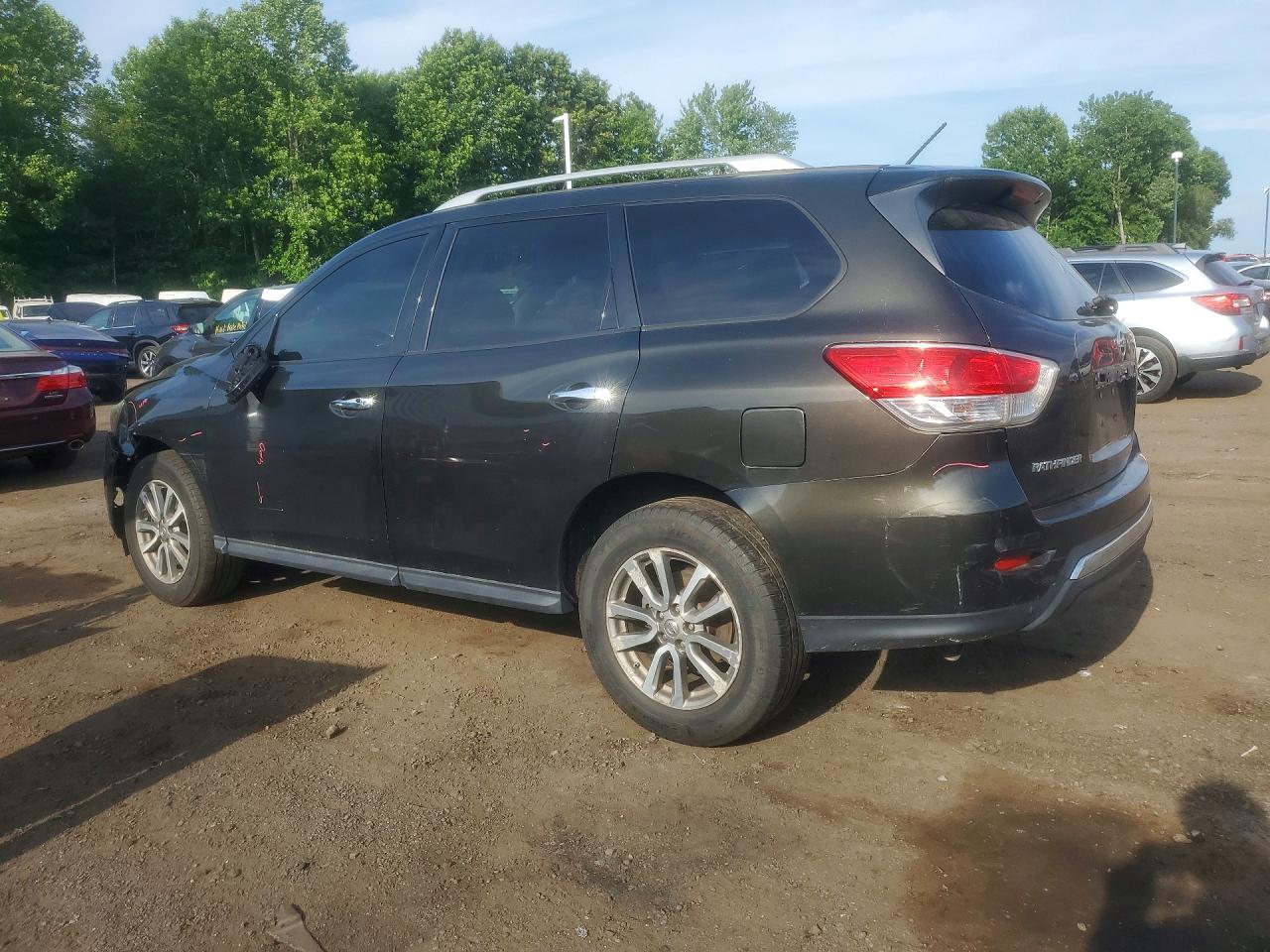2015 Nissan Pathfinder S Black vin: 5N1AR2MN5FC645094