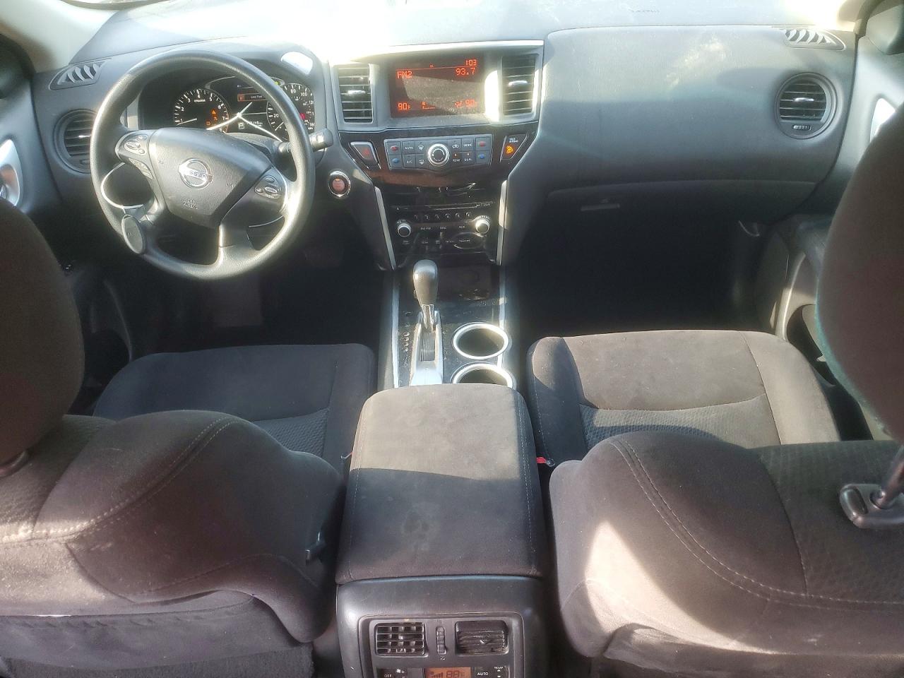 2015 Nissan Pathfinder S Black vin: 5N1AR2MN5FC645094