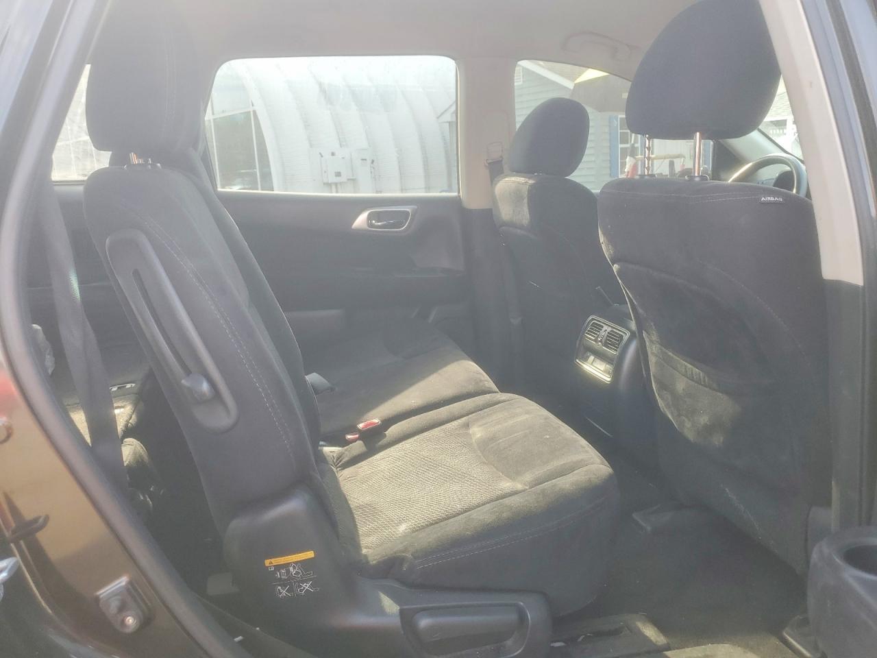 2015 Nissan Pathfinder S Black vin: 5N1AR2MN5FC645094