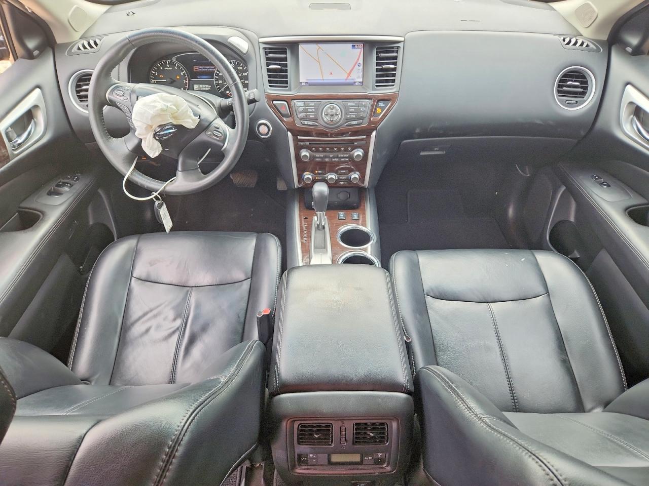 2015 Nissan Pathfinder Sl Black vin: 5N1AR2MN5FC676670