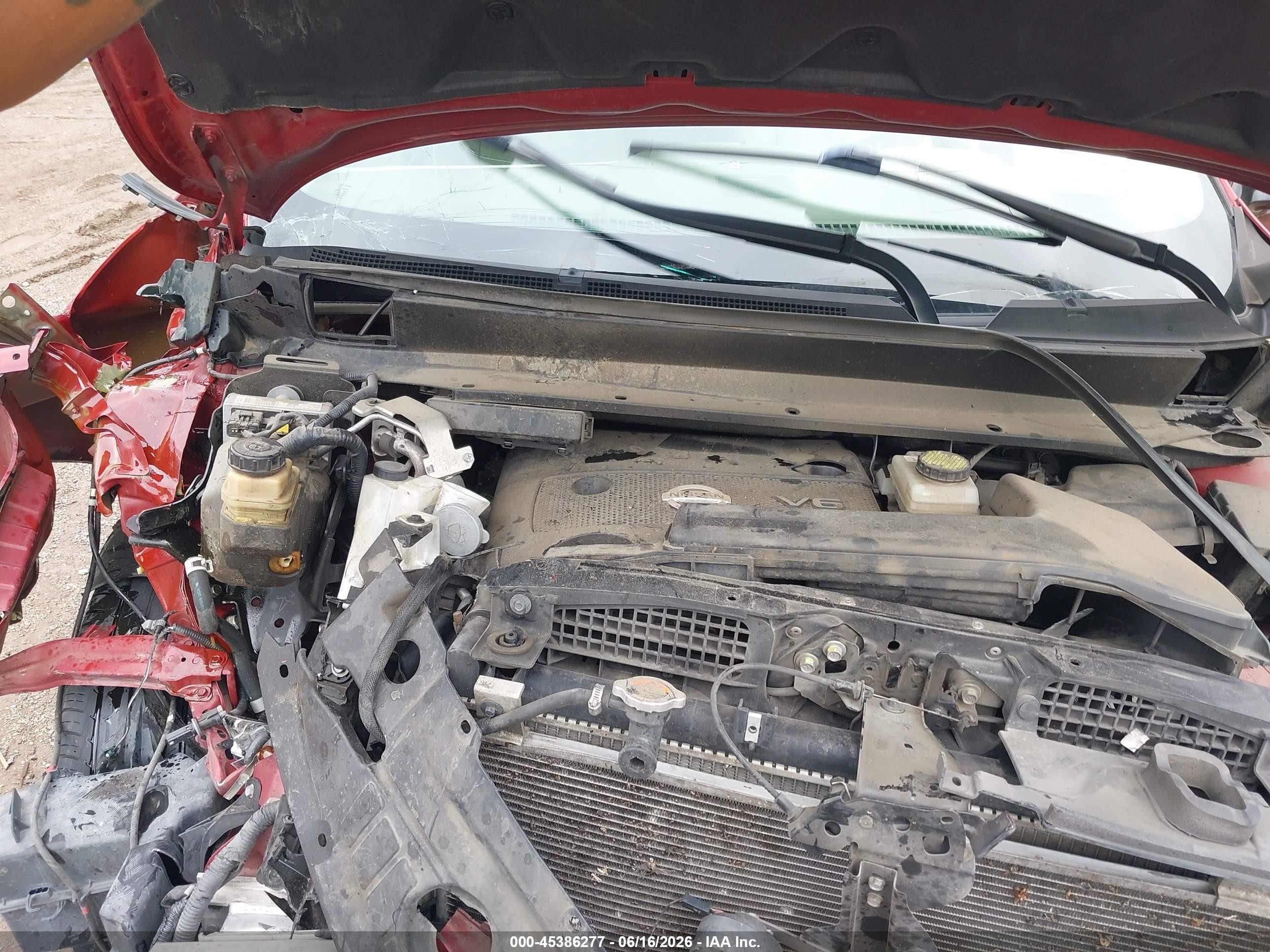2015 Nissan Pathfinder Sl Красный vin: 5N1AR2MN5FC684641