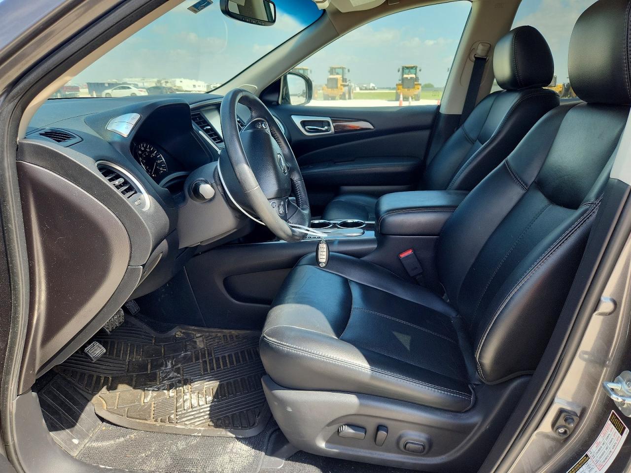 2015 Nissan Pathfinder Sl Gray vin: 5N1AR2MN5FC686292