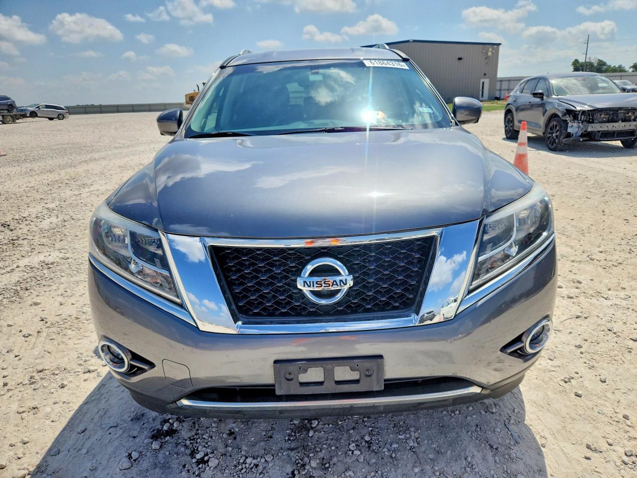 2015 Nissan Pathfinder Sl Gray vin: 5N1AR2MN5FC686292