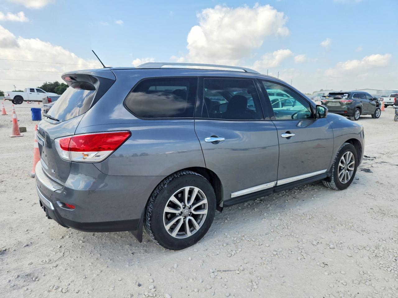 2015 Nissan Pathfinder Sl Gray vin: 5N1AR2MN5FC686292