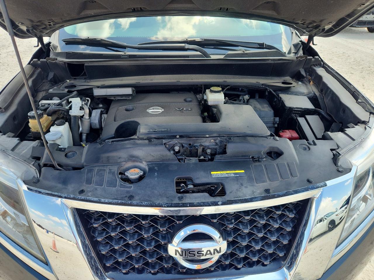2015 Nissan Pathfinder Sl Gray vin: 5N1AR2MN5FC686292