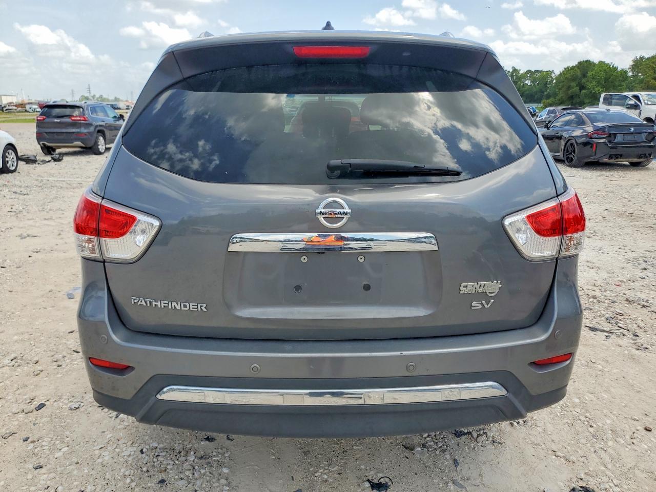 2015 Nissan Pathfinder Sv Gray vin: 5N1AR2MN5FC712227