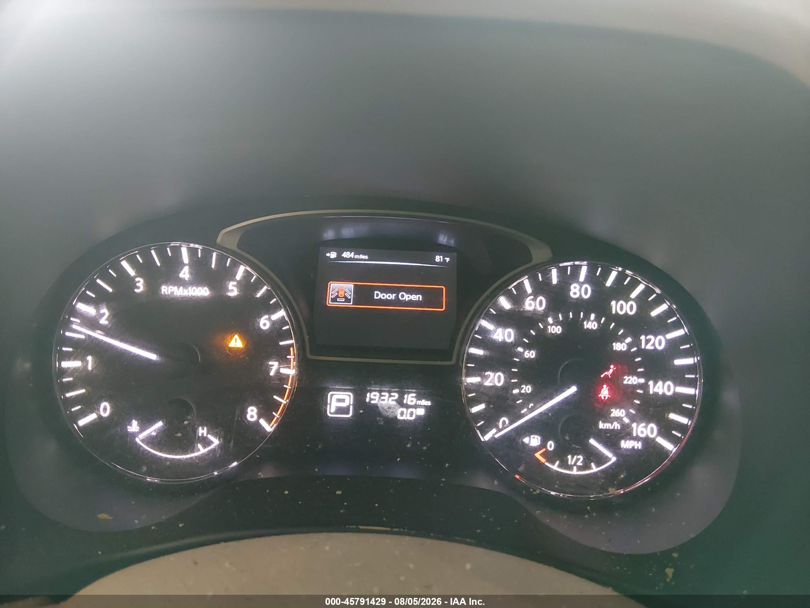 2013 Nissan Pathfinder Sv Blue vin: 5N1AR2MN6DC665092