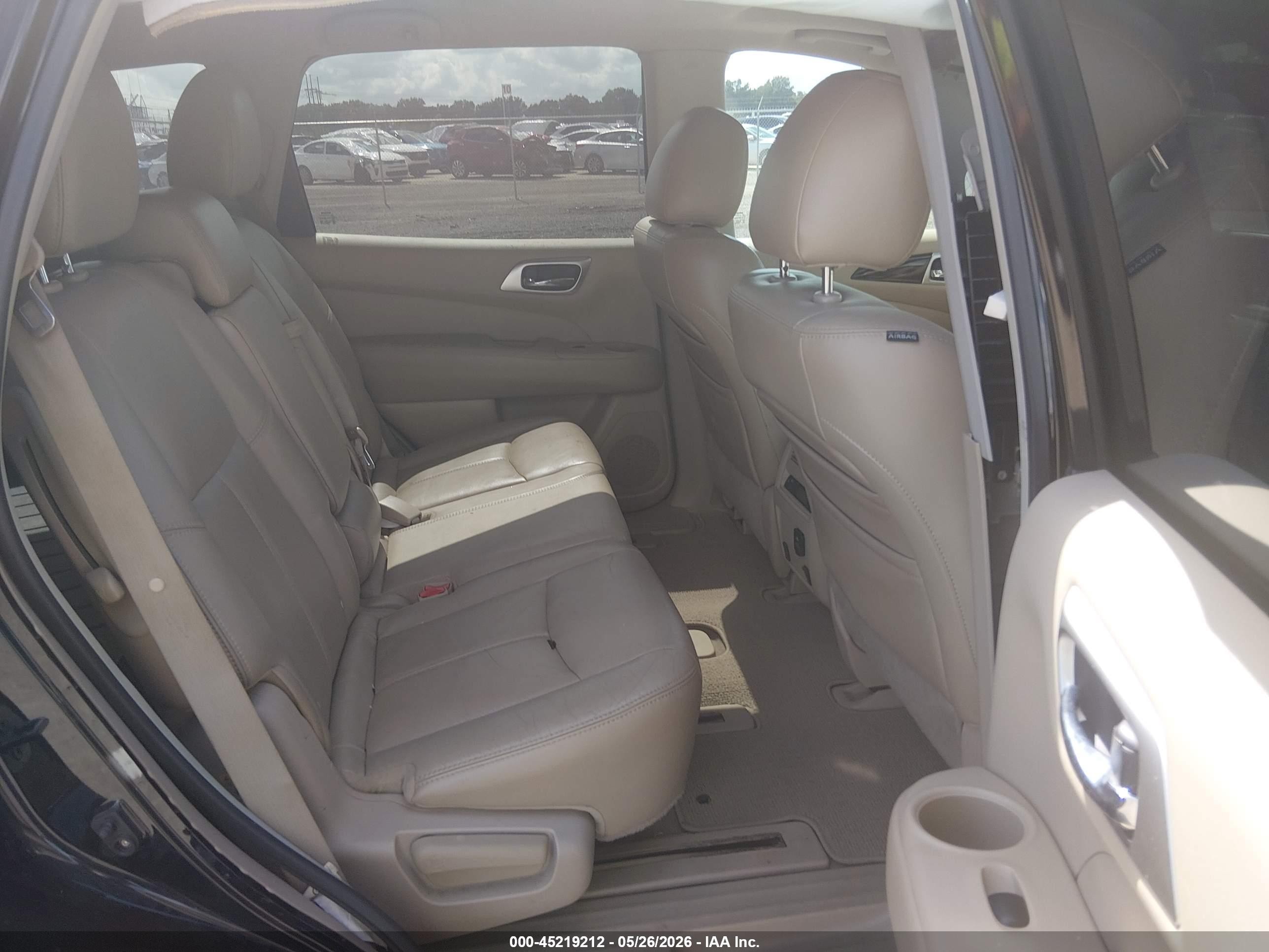 2013 Nissan Pathfinder Sl Black vin: 5N1AR2MN6DC677940