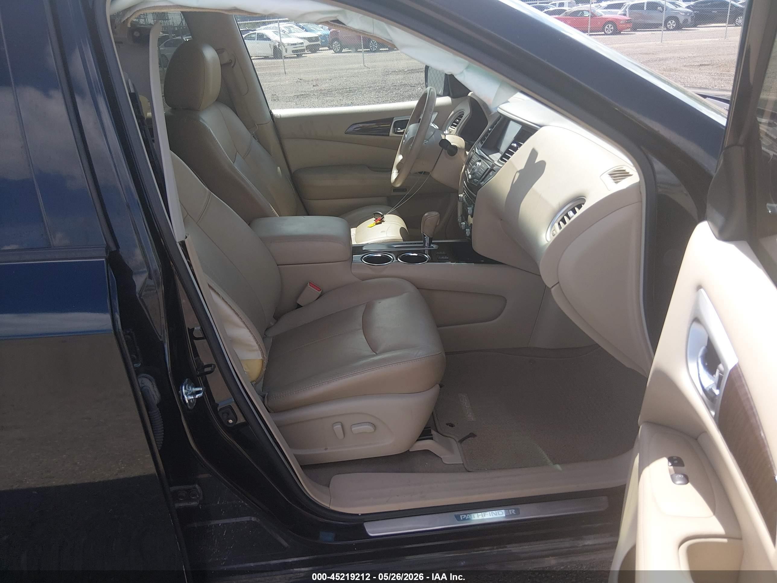 2013 Nissan Pathfinder Sl Black vin: 5N1AR2MN6DC677940