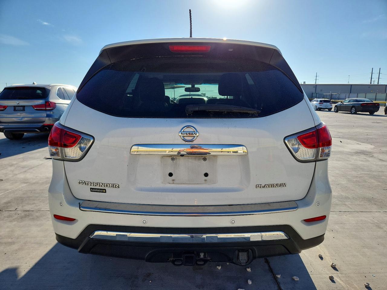 2013 Nissan Pathfinder S White vin: 5N1AR2MN6DC680904
