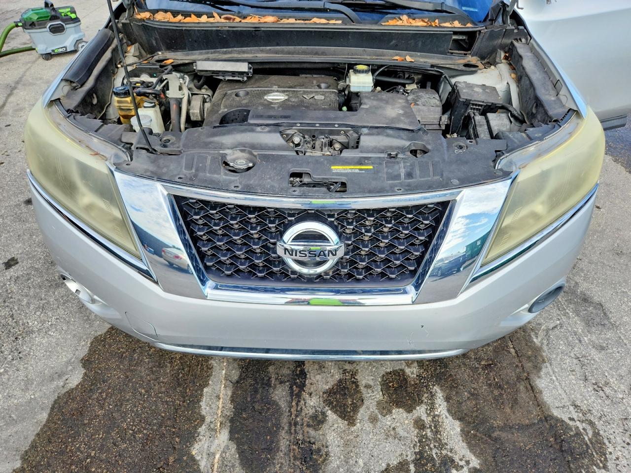 2013 Nissan Pathfinder S Gray vin: 5N1AR2MN6DC689764