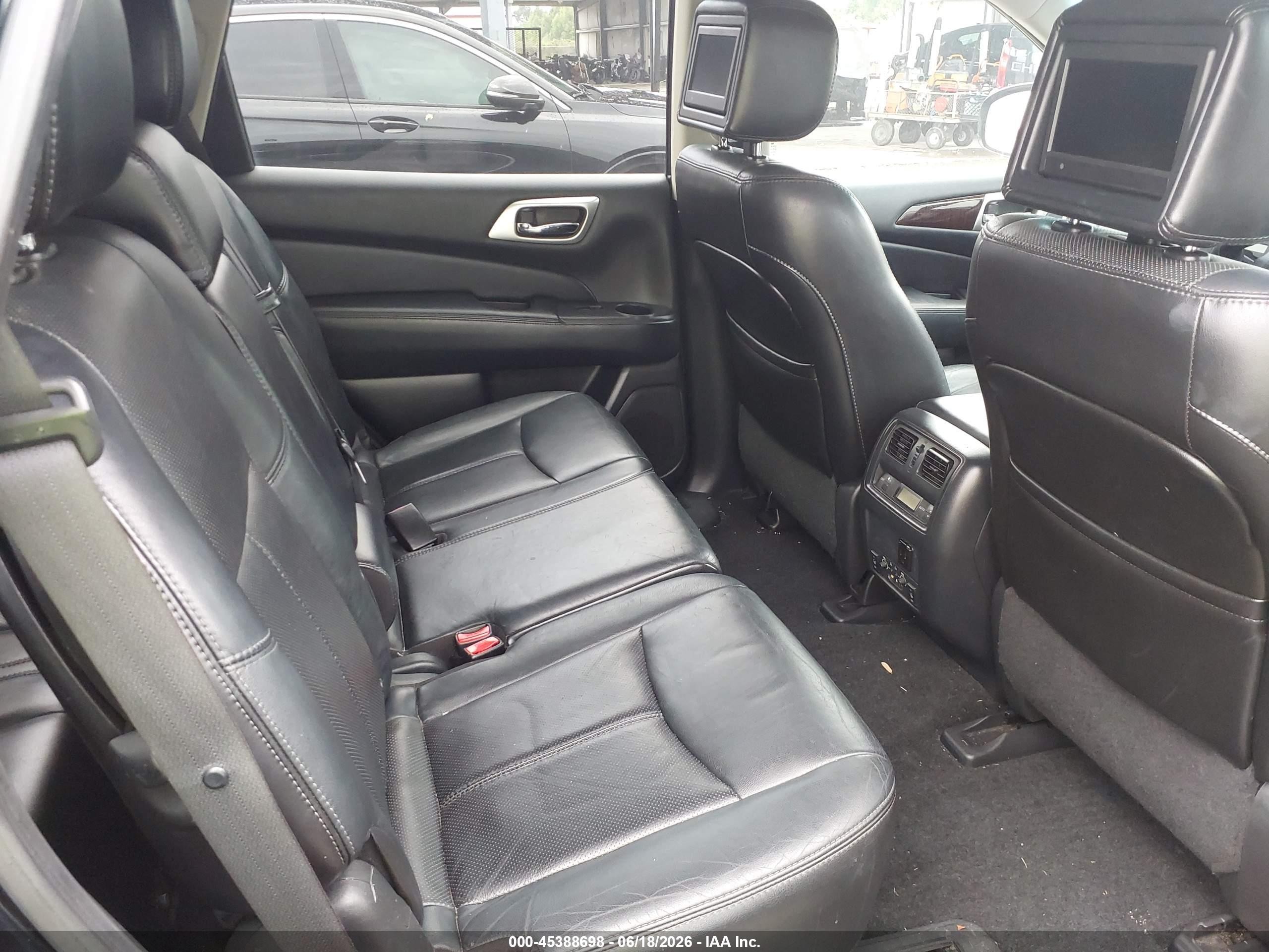 2014 Nissan Pathfinder Platinum Black vin: 5N1AR2MN6EC600311