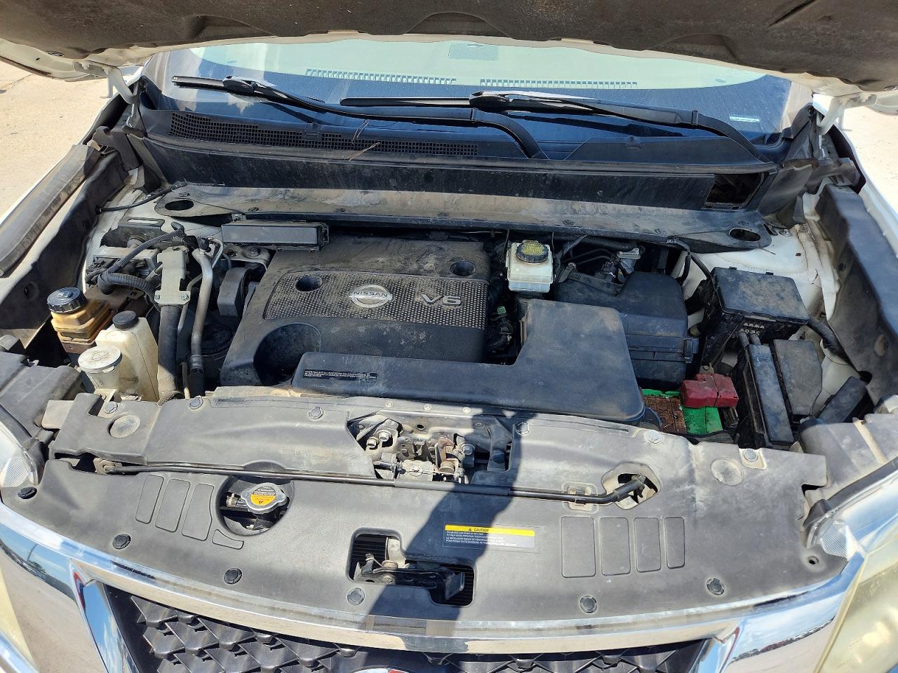 2014 Nissan Pathfinder Sl White vin: 5N1AR2MN6EC620610