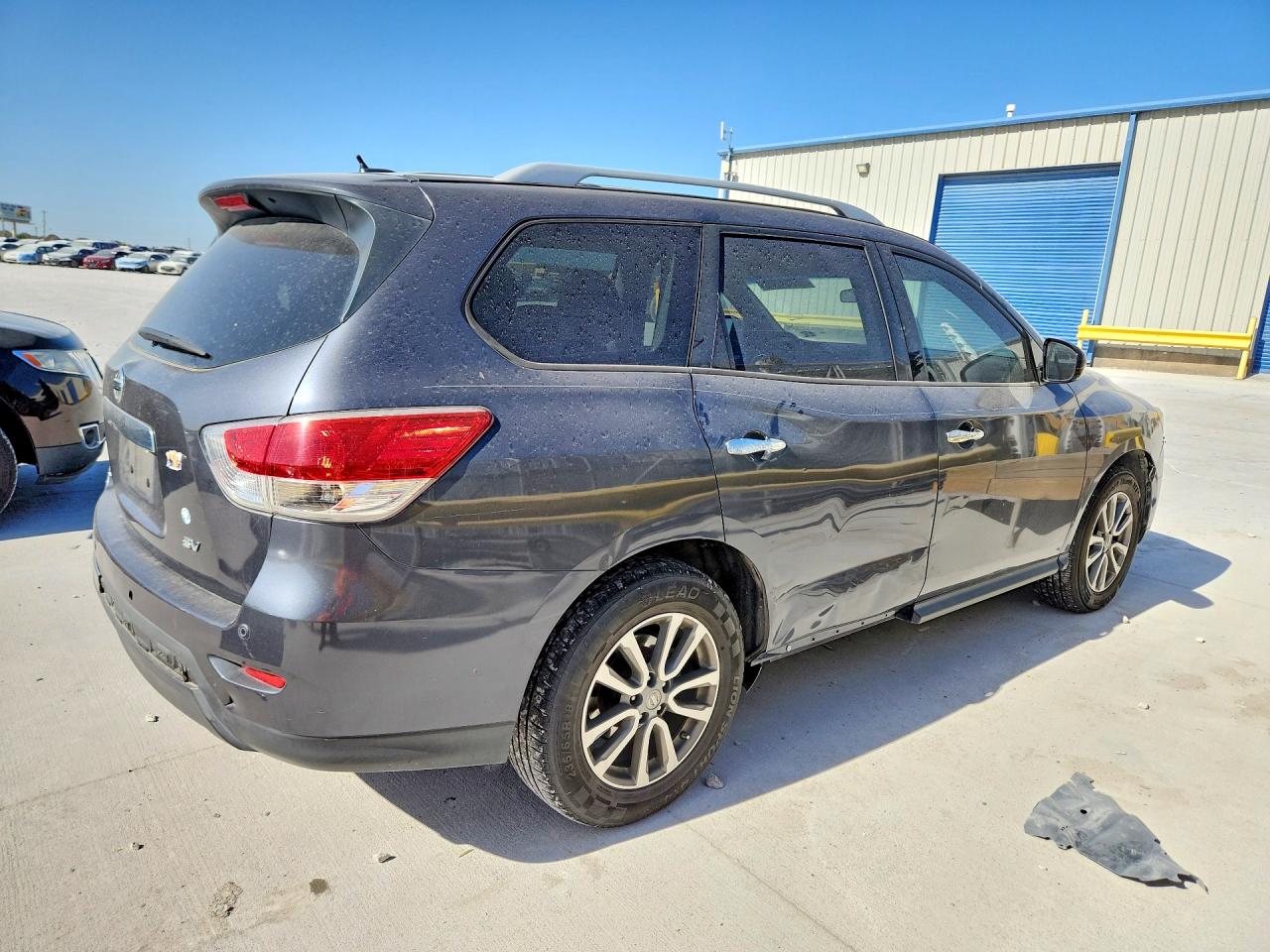 2014 Nissan Pathfinder Sv Серый vin: 5N1AR2MN6EC634149