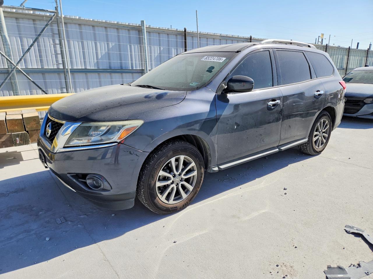 2014 Nissan Pathfinder Sv Серый vin: 5N1AR2MN6EC634149