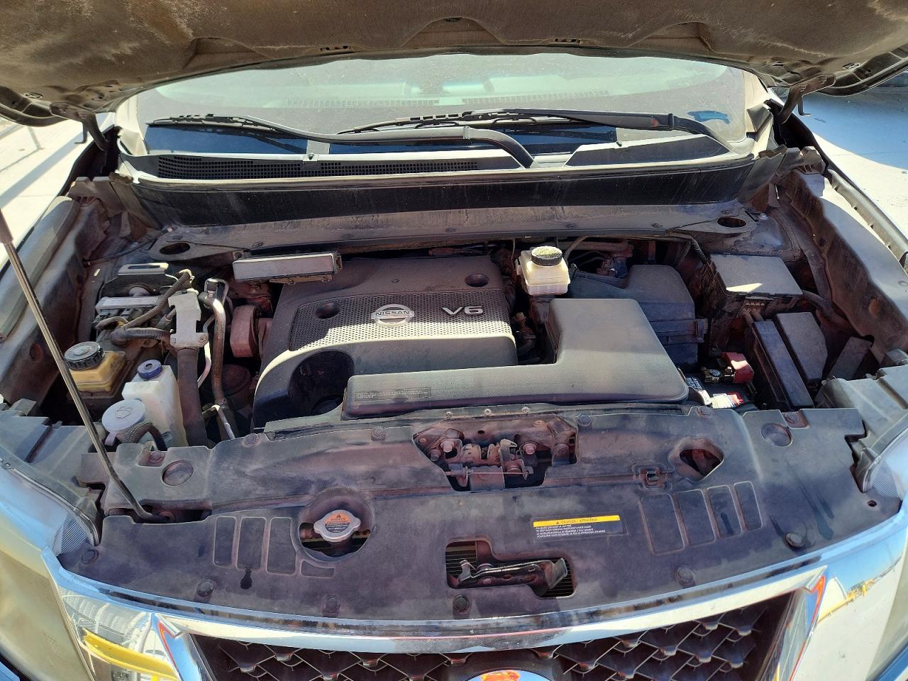 2014 Nissan Pathfinder Sv Серый vin: 5N1AR2MN6EC634149