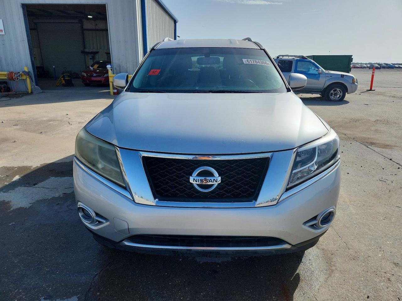 2014 Nissan Pathfinder Sl Silver vin: 5N1AR2MN6EC637987