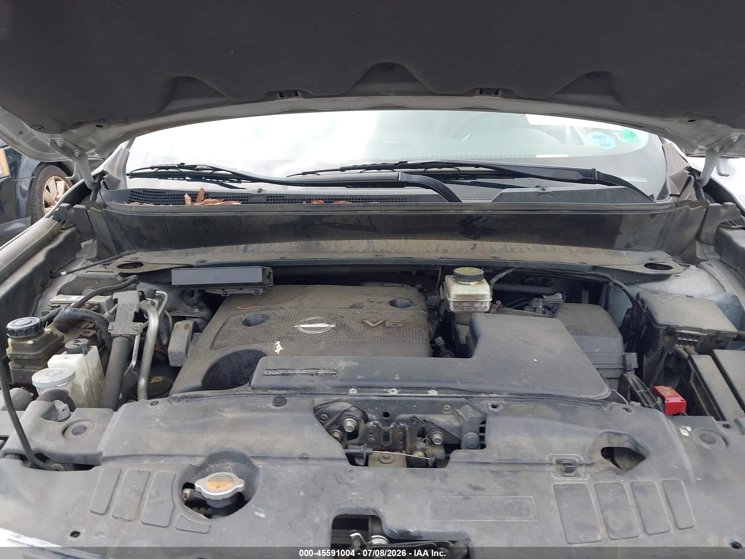 2014 Nissan Pathfinder Platinum Silver vin: 5N1AR2MN6EC641537