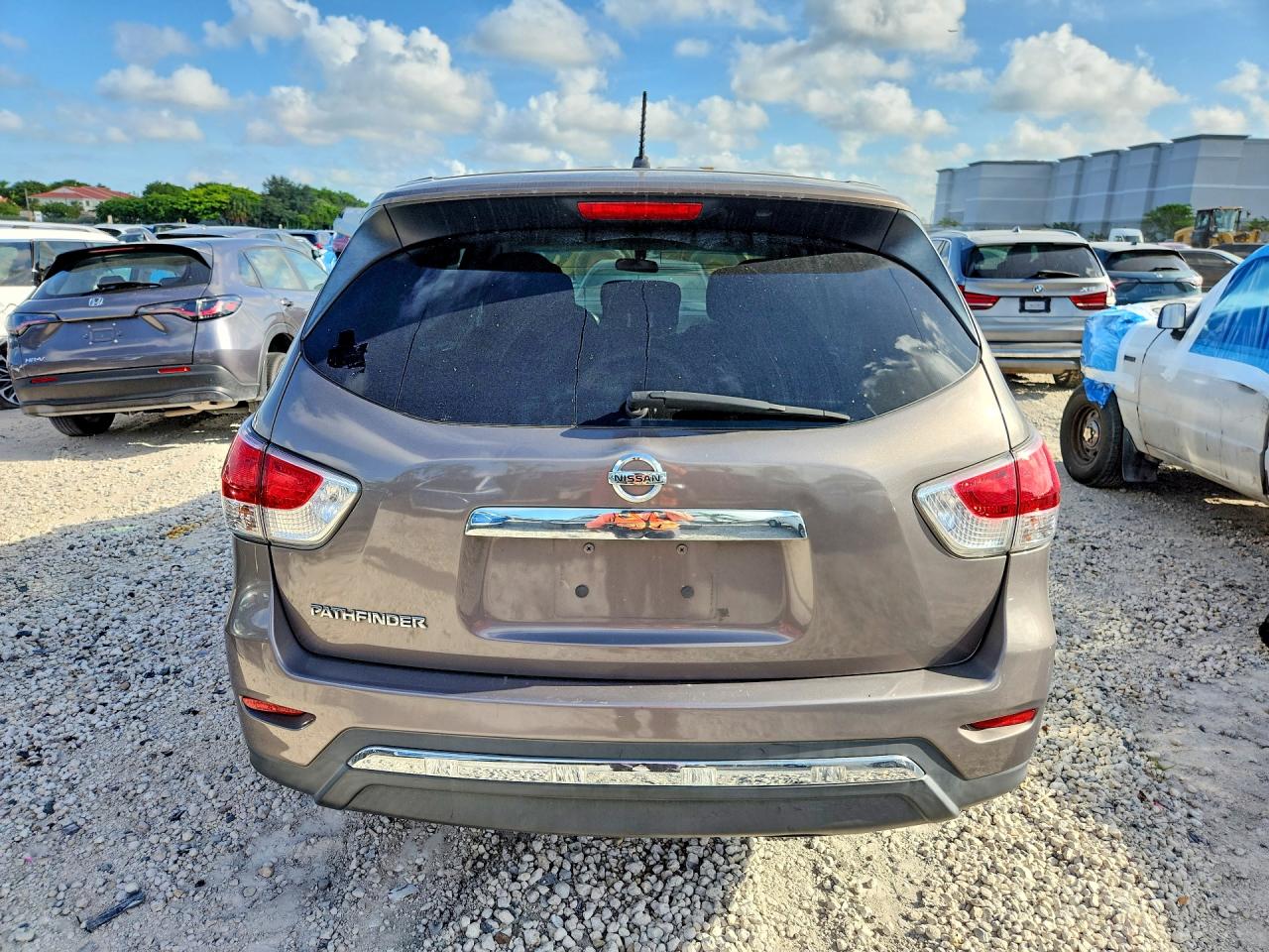 2014 Nissan Pathfinder S Серый vin: 5N1AR2MN6EC674280