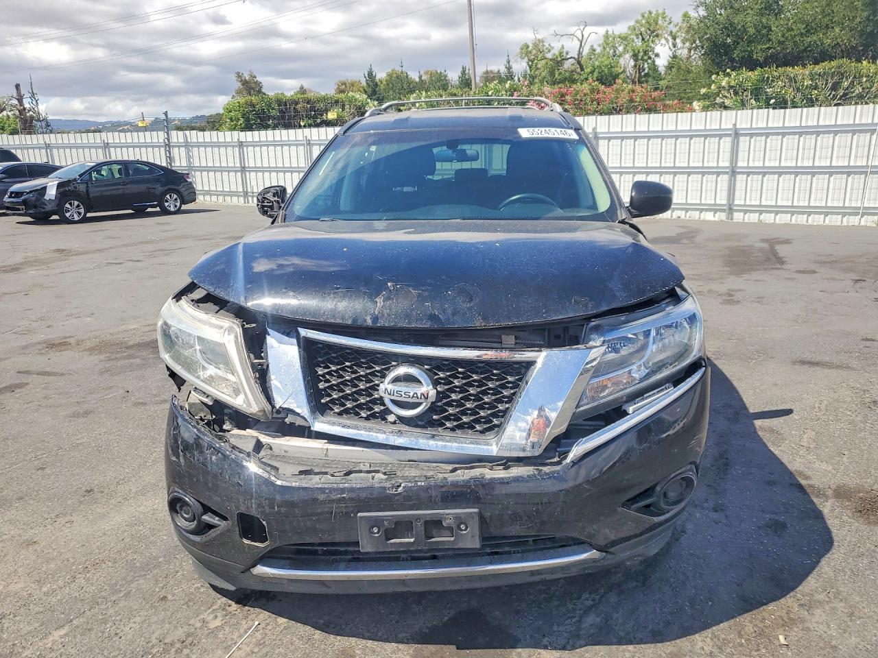 2014 Nissan Pathfinder Sv Black vin: 5N1AR2MN6EC700666