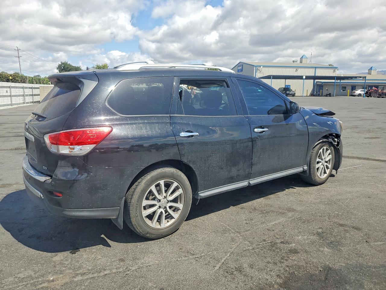 2014 Nissan Pathfinder Sv Black vin: 5N1AR2MN6EC700666