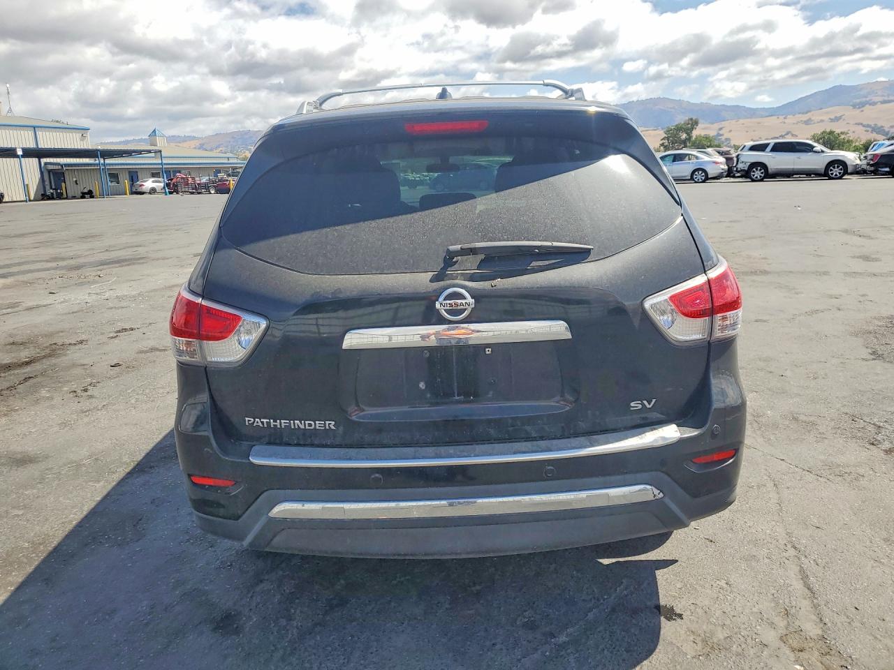 2014 Nissan Pathfinder Sv Black vin: 5N1AR2MN6EC700666