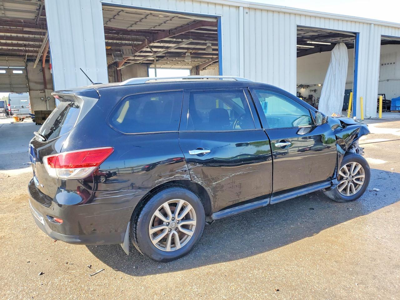 2014 Nissan Pathfinder Sv Black vin: 5N1AR2MN6EC728080
