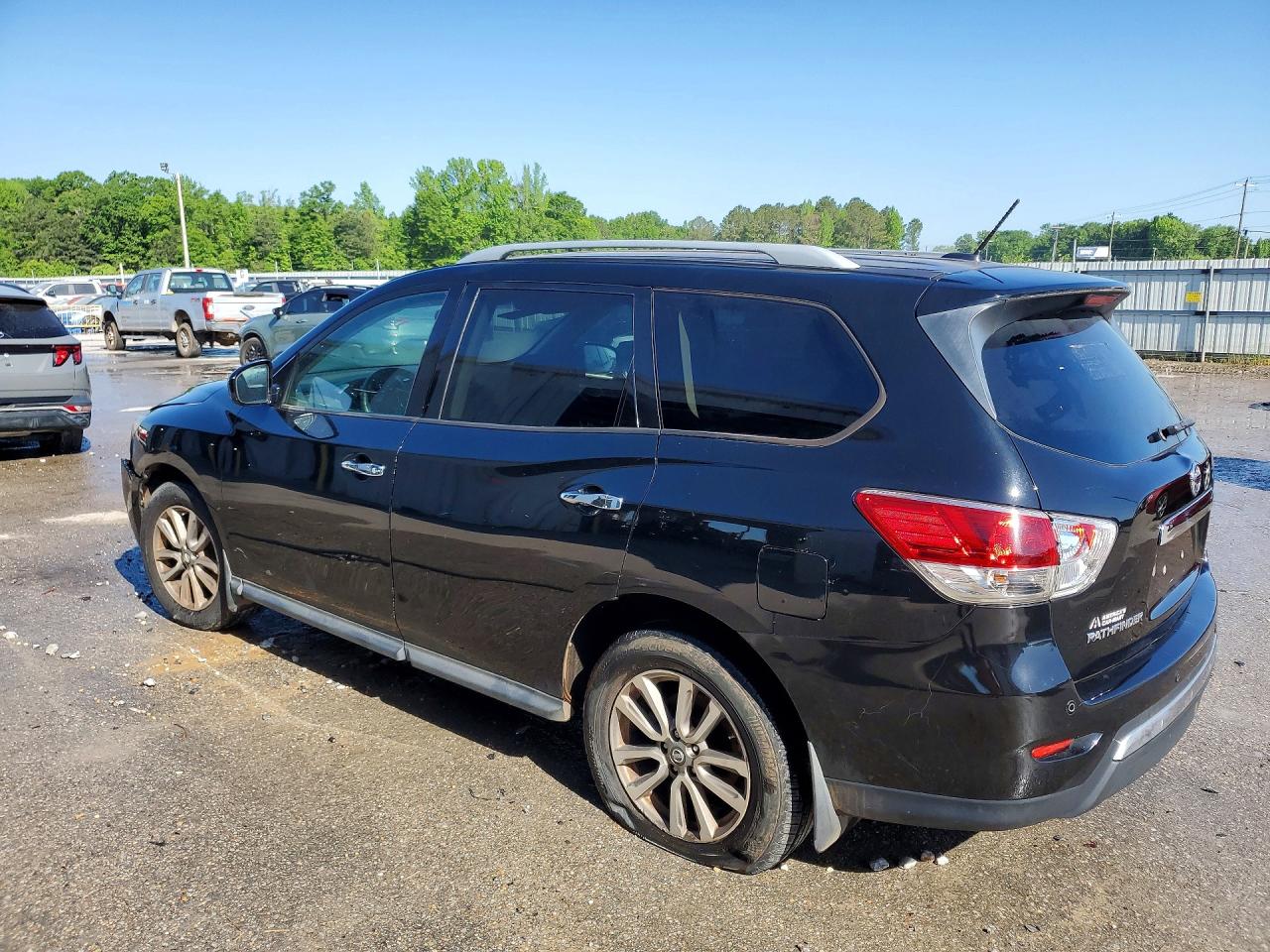 2014 Nissan Pathfinder Sv Black vin: 5N1AR2MN6EC728080