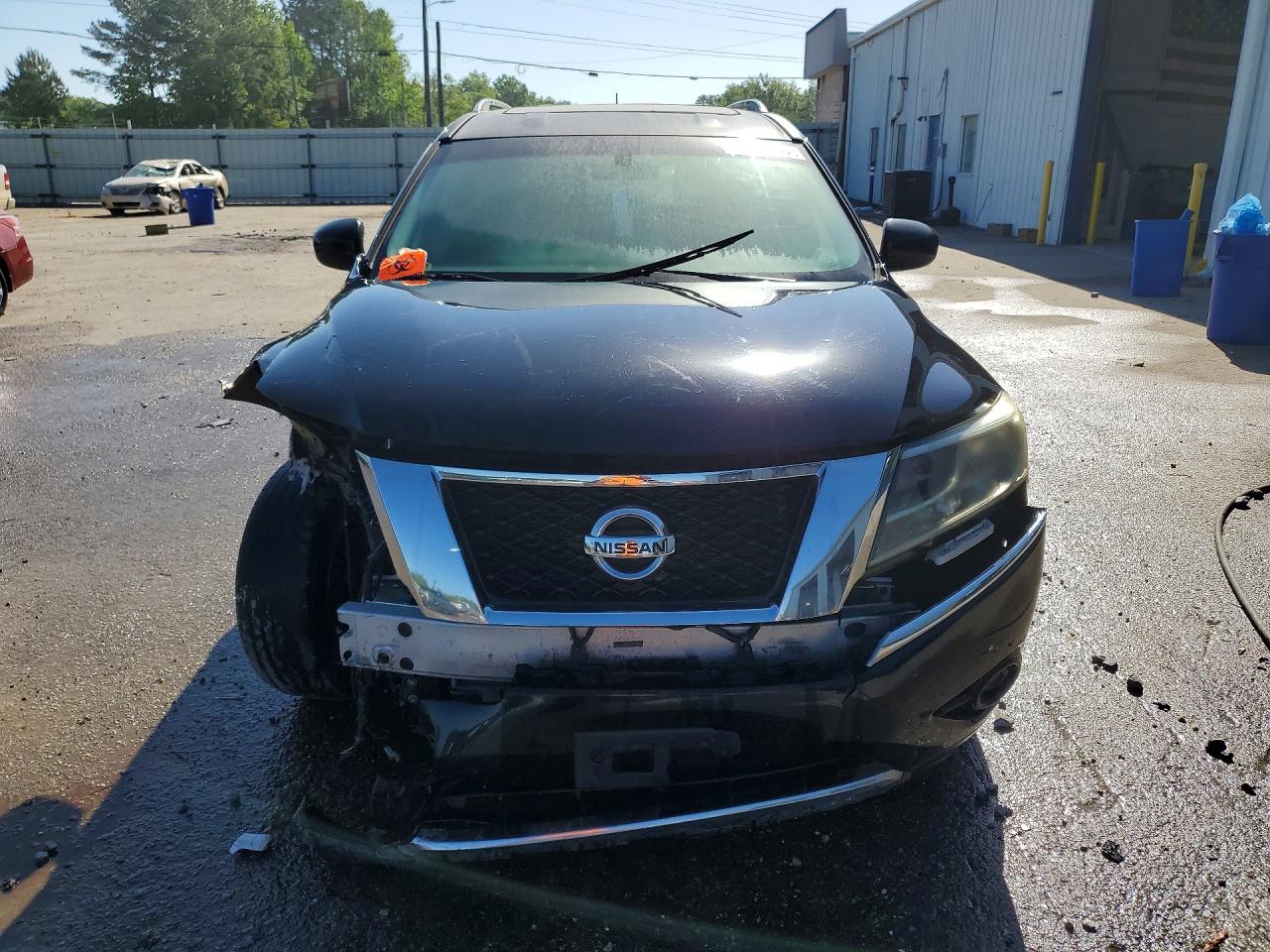 2014 Nissan Pathfinder Sv Black vin: 5N1AR2MN6EC728080