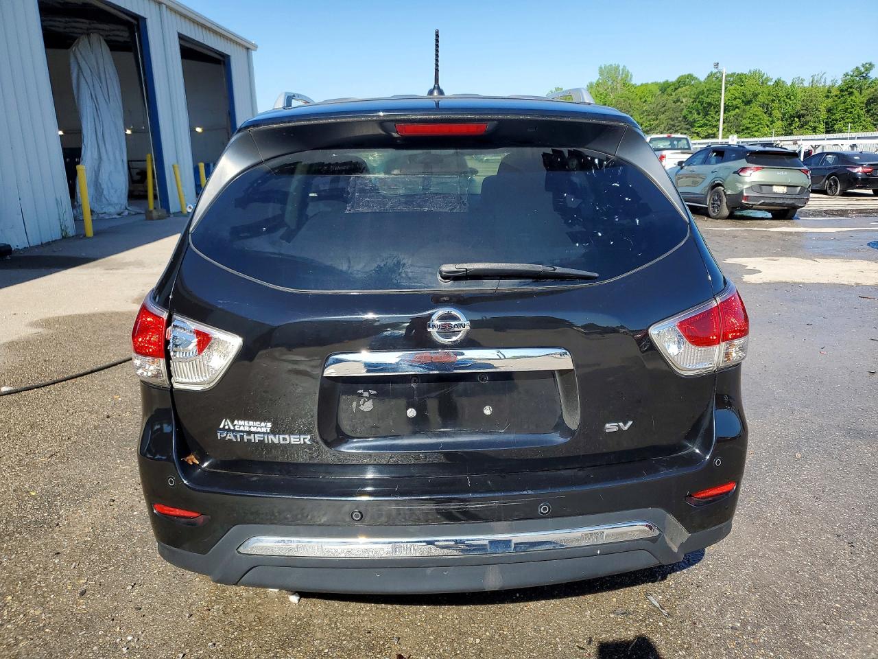 2014 Nissan Pathfinder Sv Black vin: 5N1AR2MN6EC728080