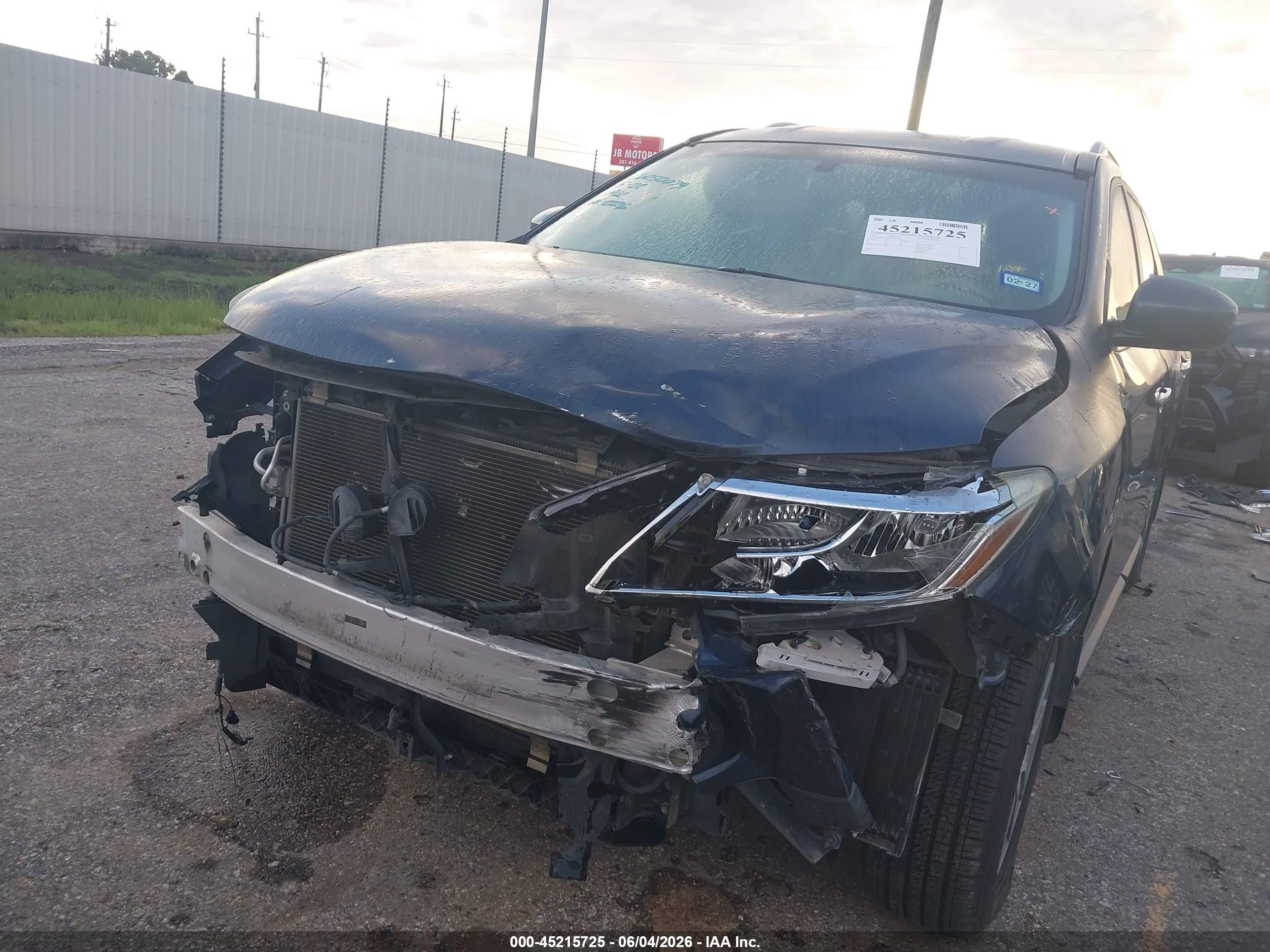 2014 Nissan Pathfinder Sv Dark Blue vin: 5N1AR2MN6EC732226