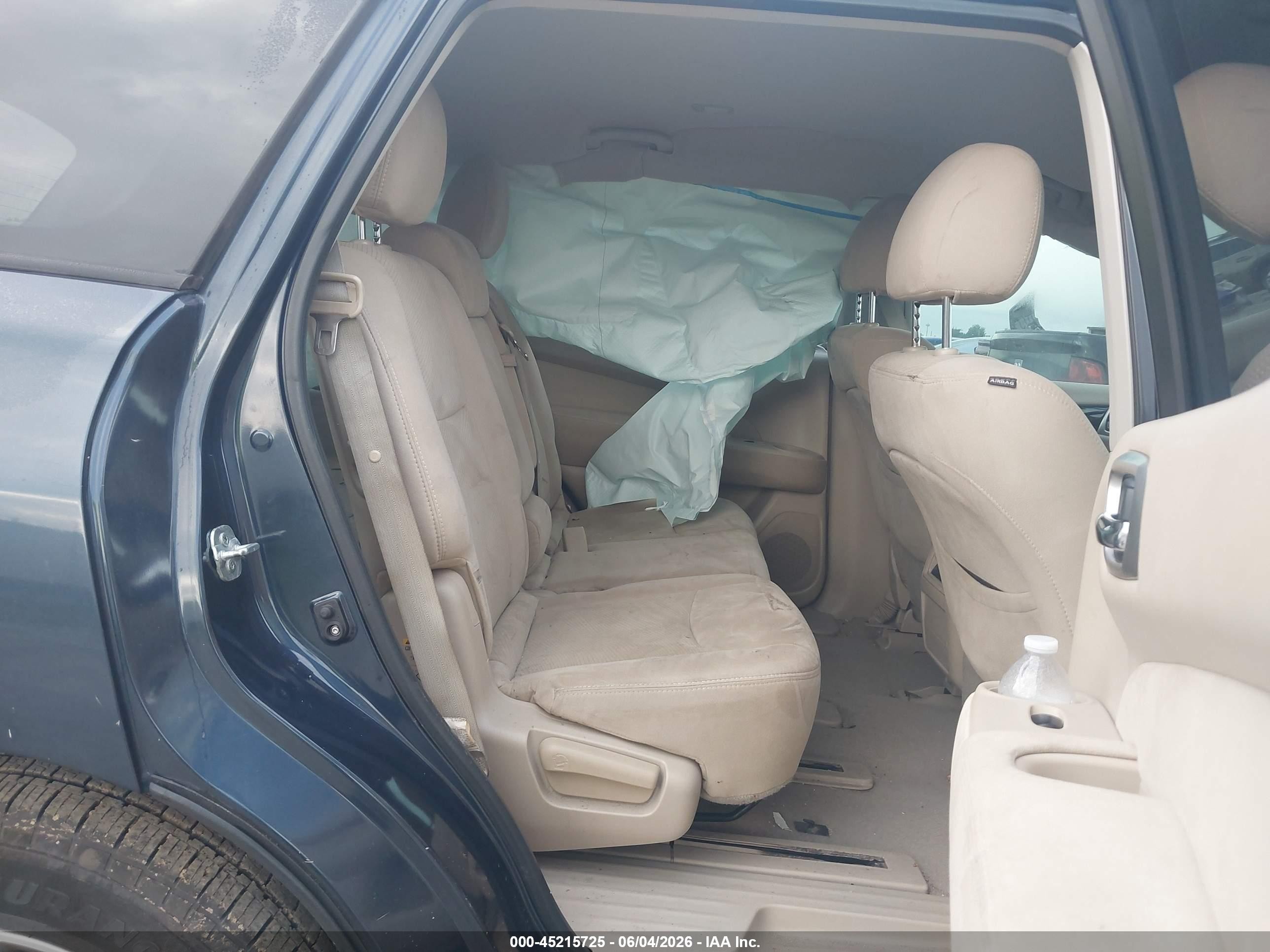 2014 Nissan Pathfinder Sv Dark Blue vin: 5N1AR2MN6EC732226