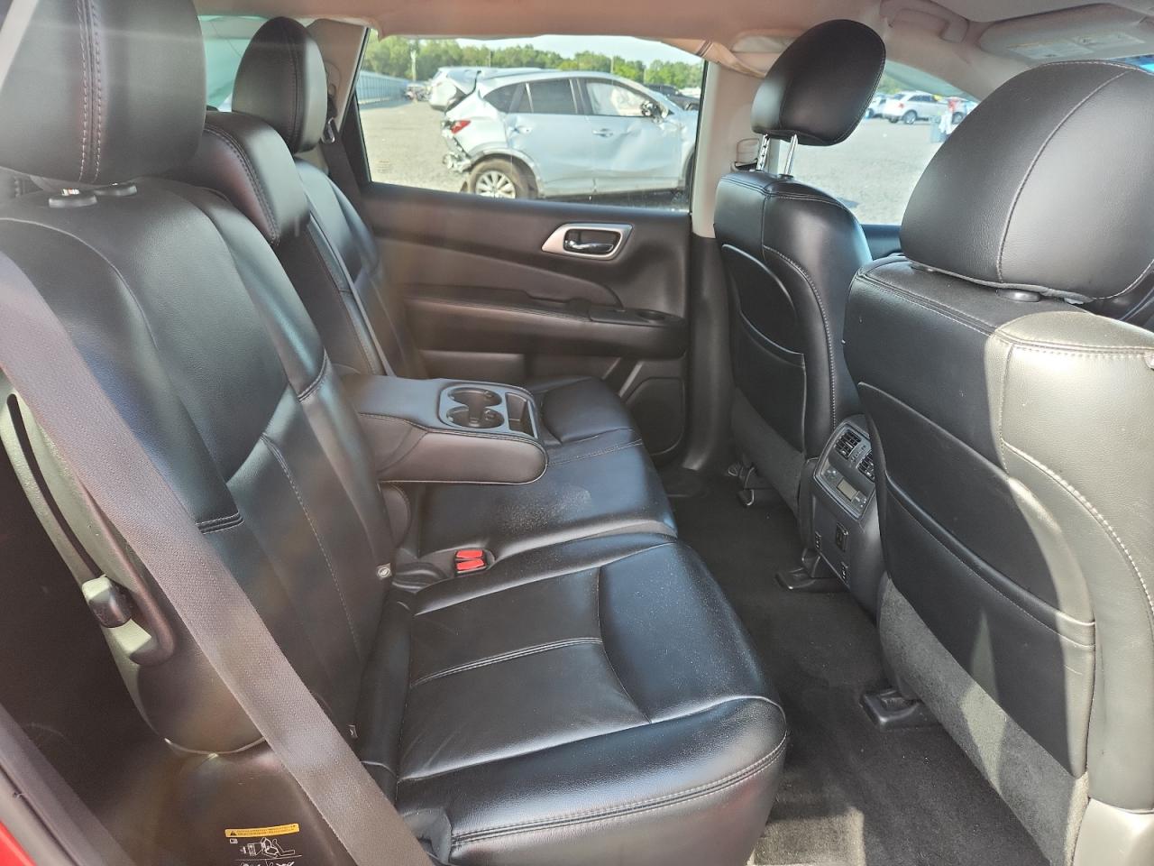 2015 Nissan Pathfinder Sl Burgundy vin: 5N1AR2MN6FC600276