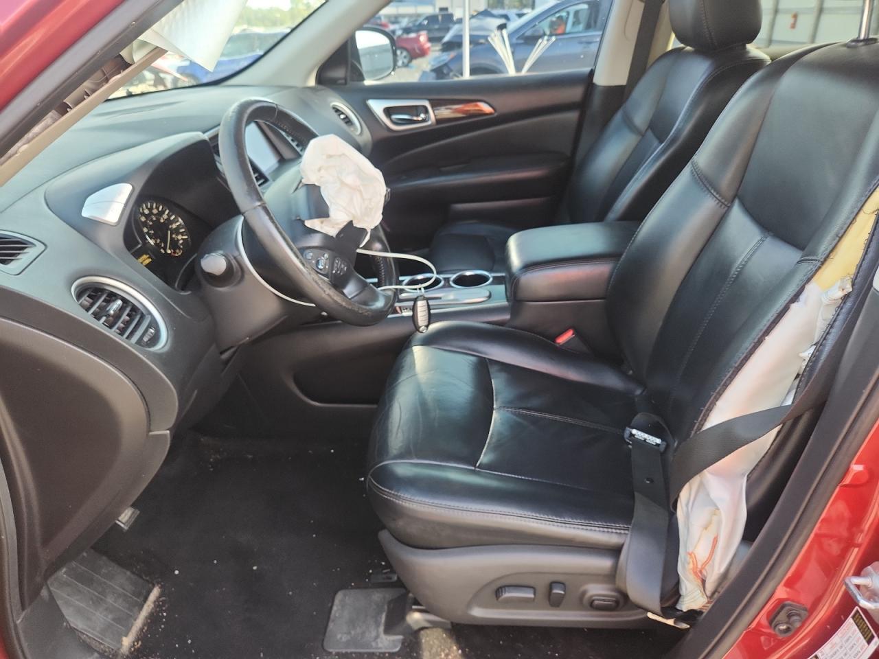 2015 Nissan Pathfinder Sl Burgundy vin: 5N1AR2MN6FC600276