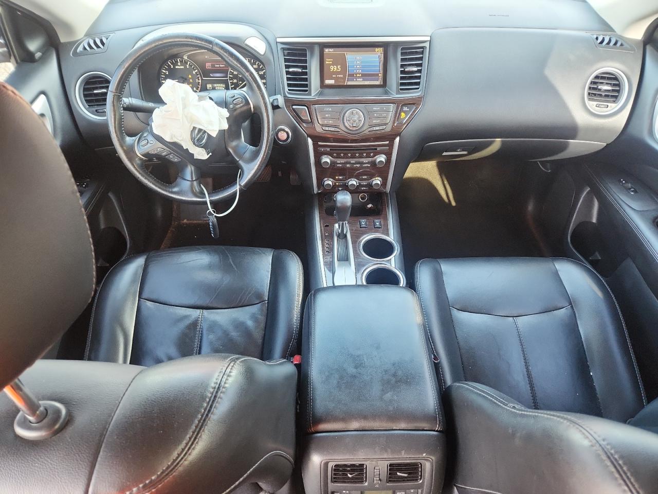 2015 Nissan Pathfinder Sl Burgundy vin: 5N1AR2MN6FC600276