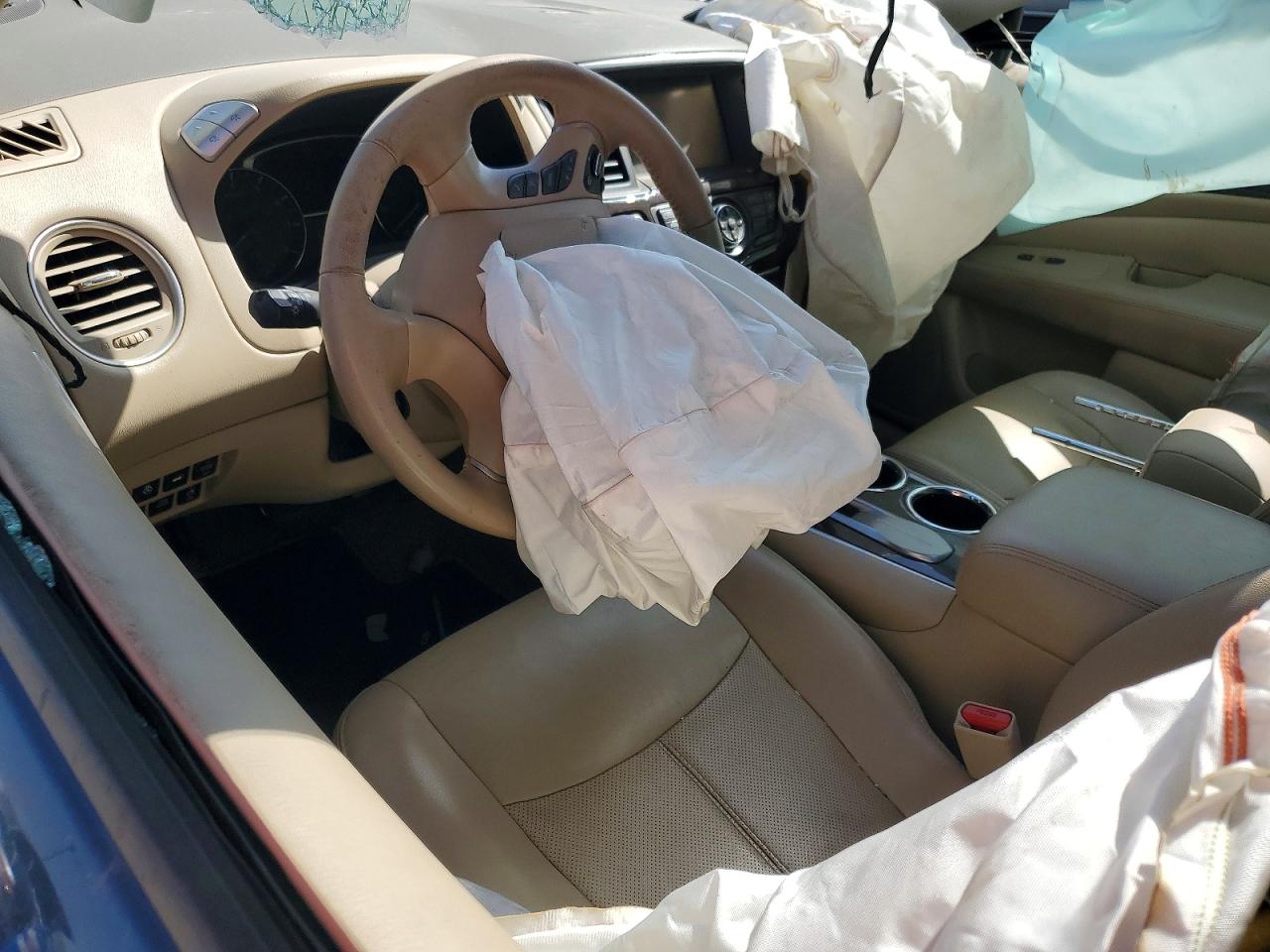 2015 Nissan Pathfinder S Синий vin: 5N1AR2MN6FC640020