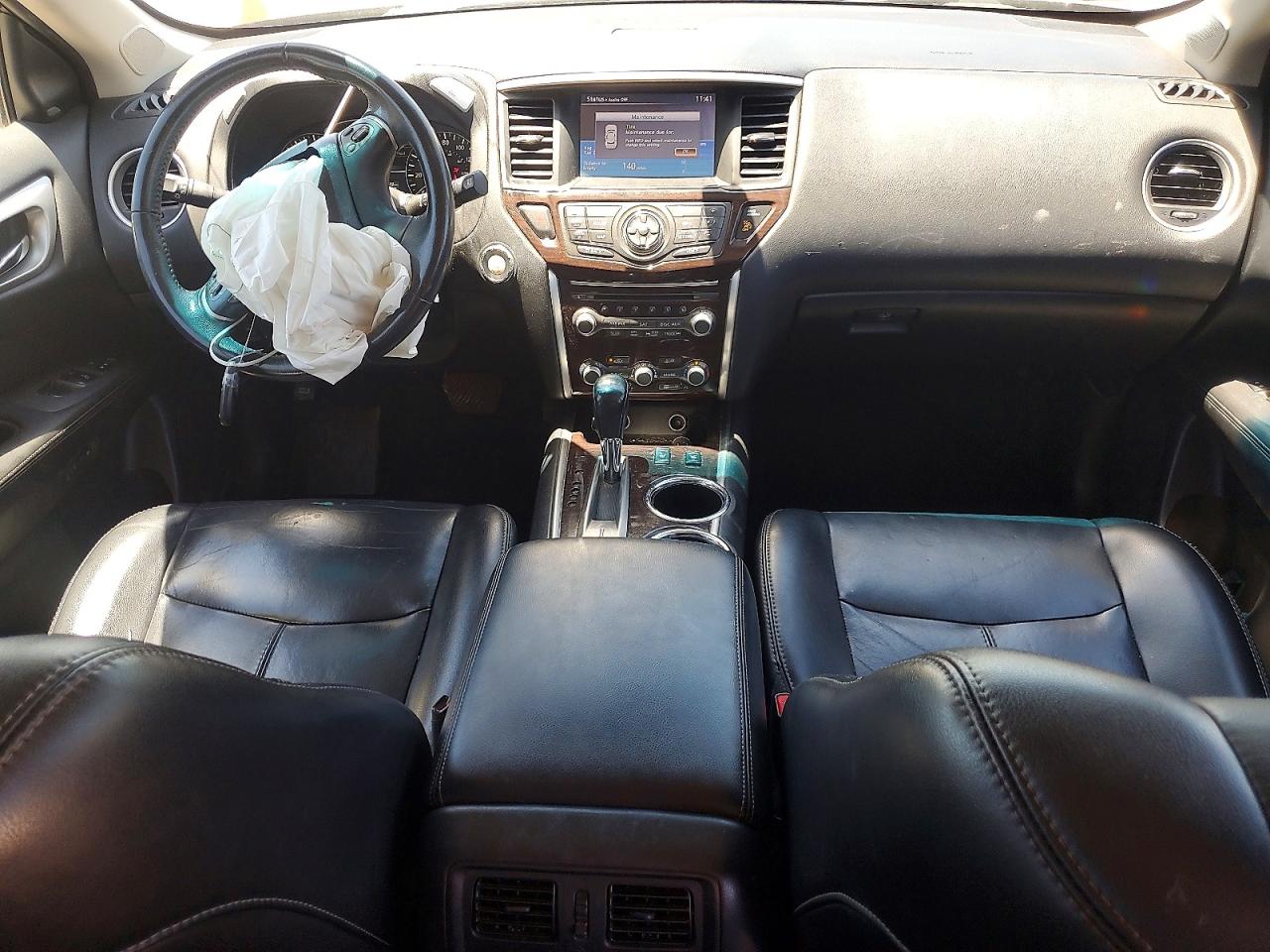 2015 Nissan Pathfinder Черный vin: 5N1AR2MN6FC663622