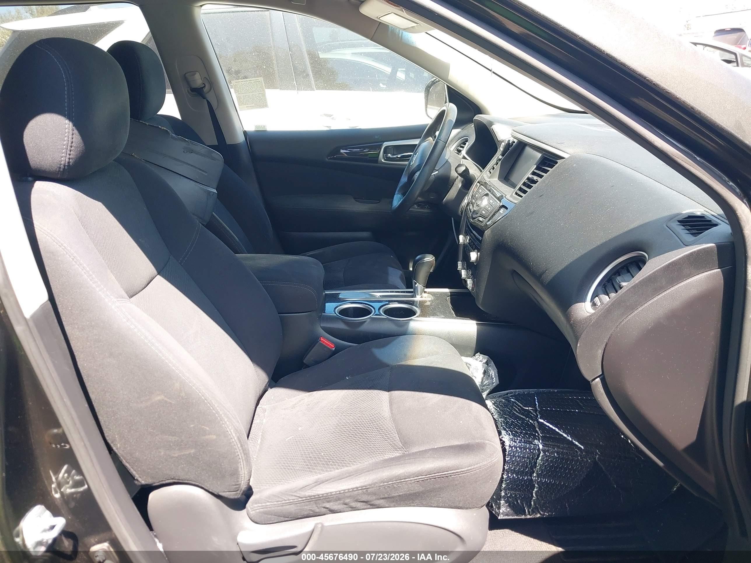 2015 Nissan Pathfinder Sv Green vin: 5N1AR2MN6FC702502