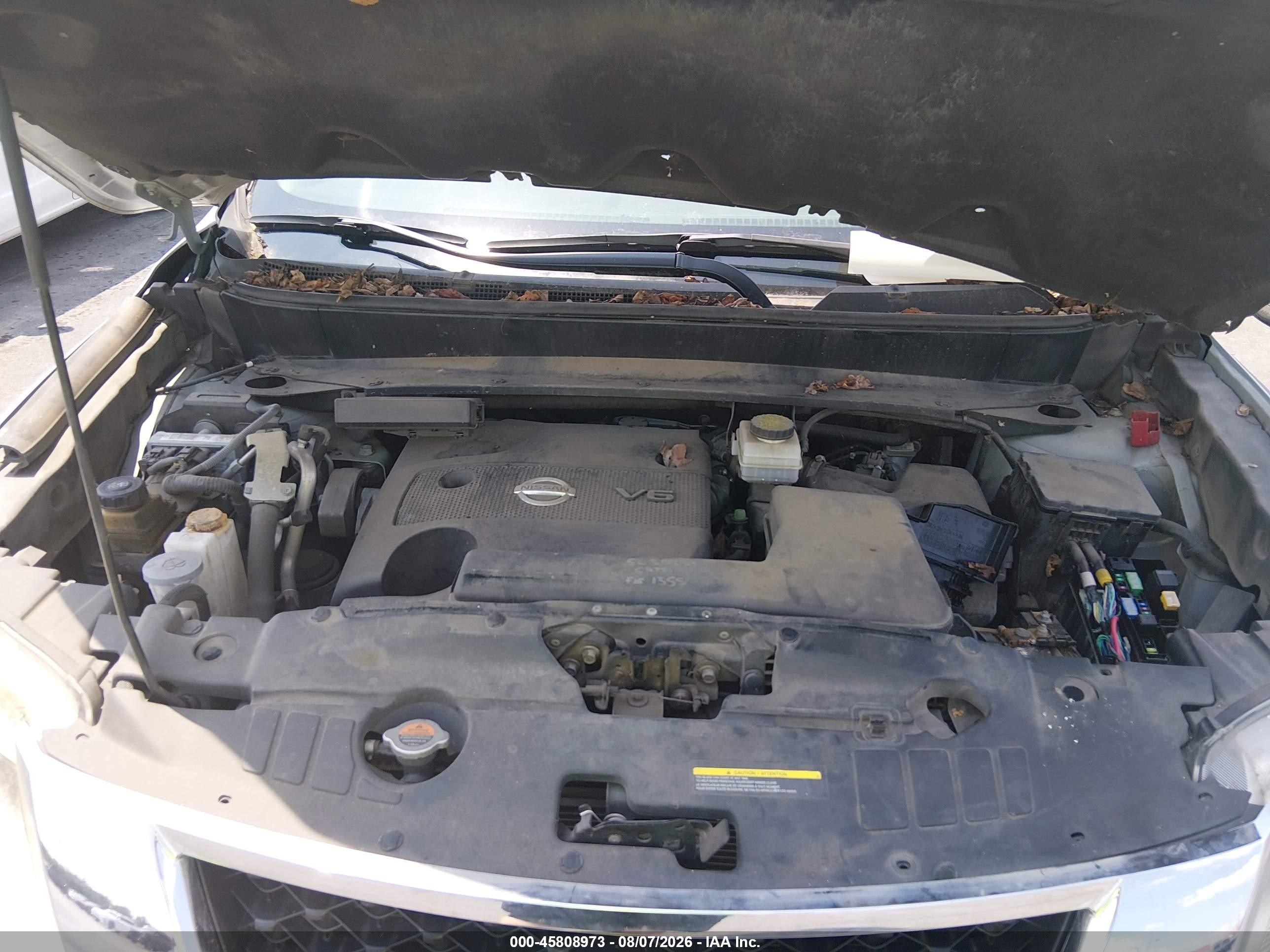 2013 Nissan Pathfinder S Silver vin: 5N1AR2MN7DC605726