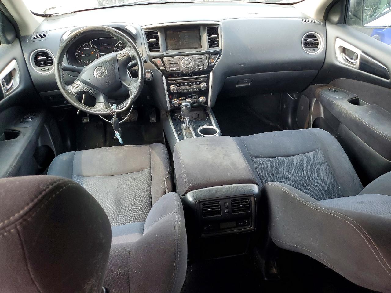 2013 Nissan Pathfinder S Silver vin: 5N1AR2MN7DC608321