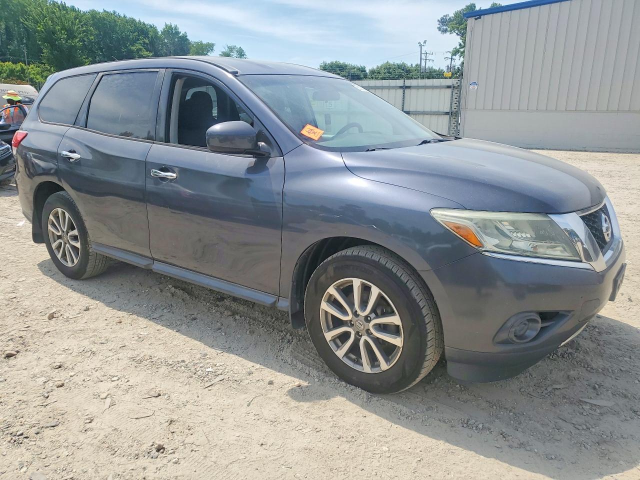2013 Nissan Pathfinder S Charcoal vin: 5N1AR2MN7DC654375