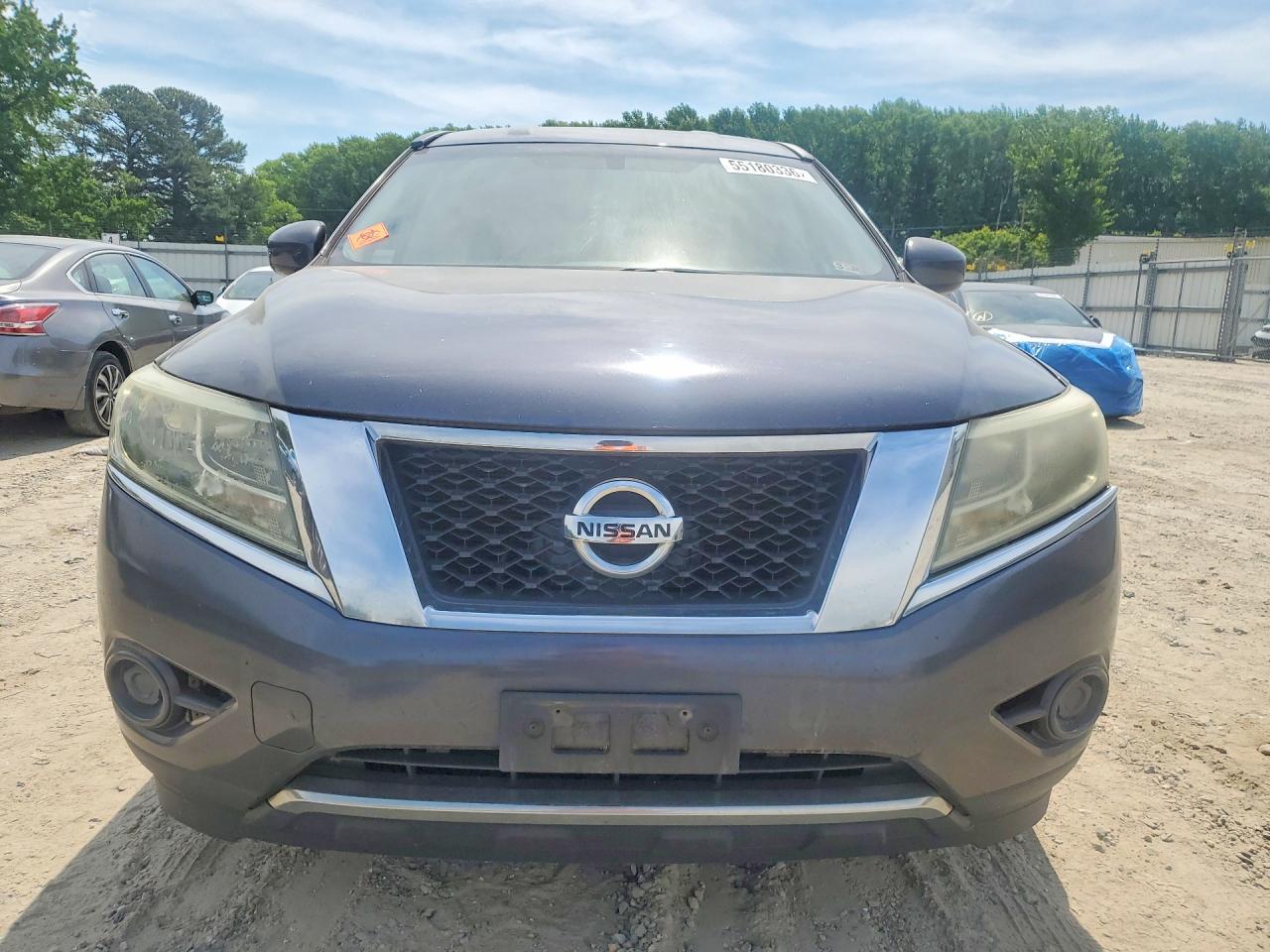 2013 Nissan Pathfinder S Charcoal vin: 5N1AR2MN7DC654375
