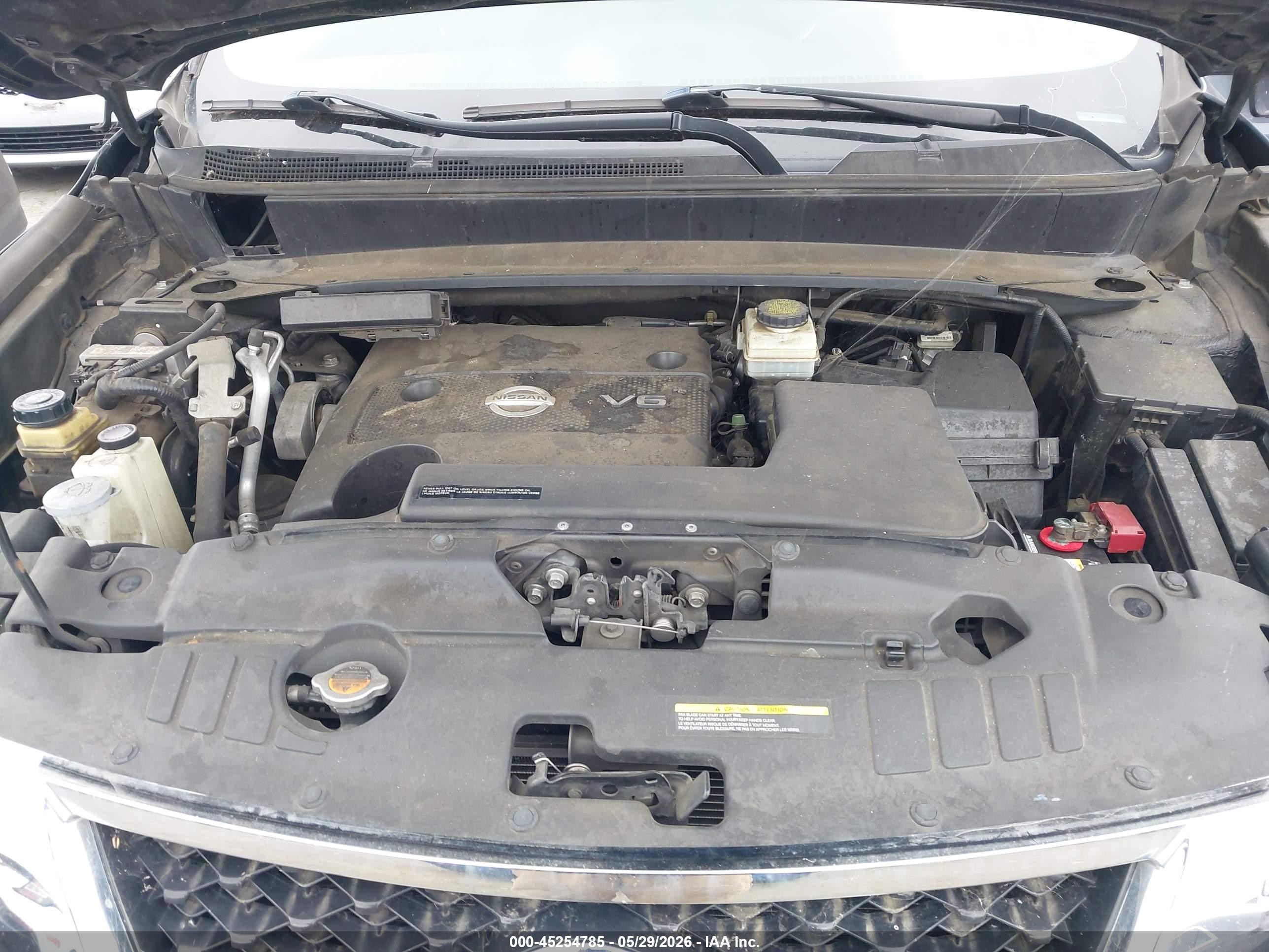 2013 Nissan Pathfinder S Gray vin: 5N1AR2MN7DC659835