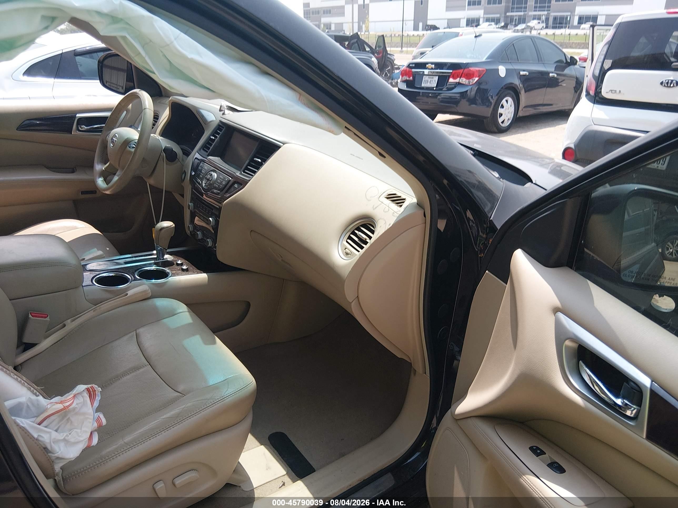 2013 Nissan Pathfinder Platinum Black vin: 5N1AR2MN7DC673850