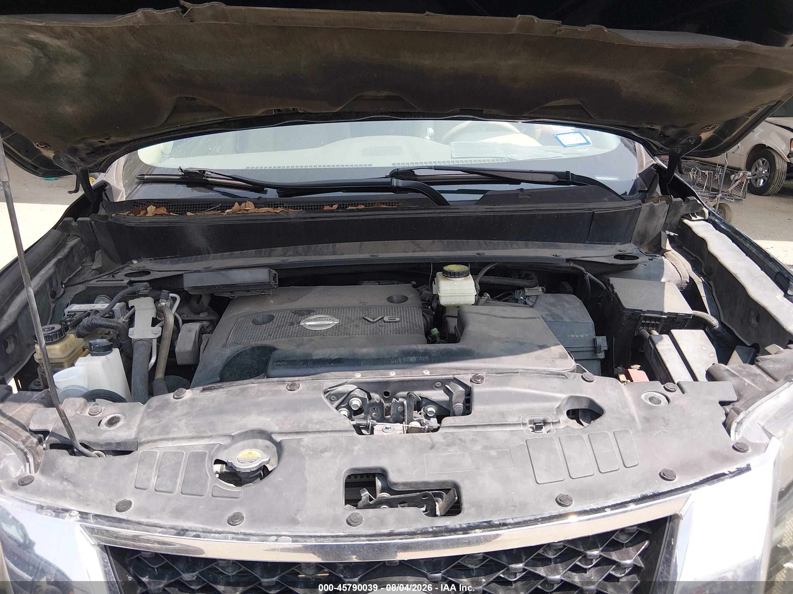 2013 Nissan Pathfinder Platinum Black vin: 5N1AR2MN7DC673850