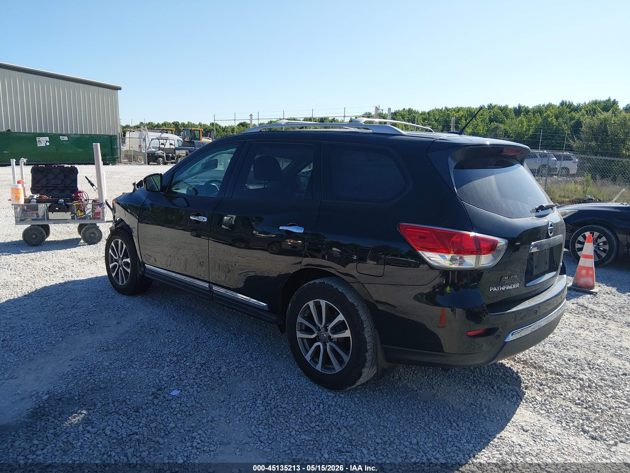 2014 Nissan Pathfinder Sl Черный vin: 5N1AR2MN7EC616260
