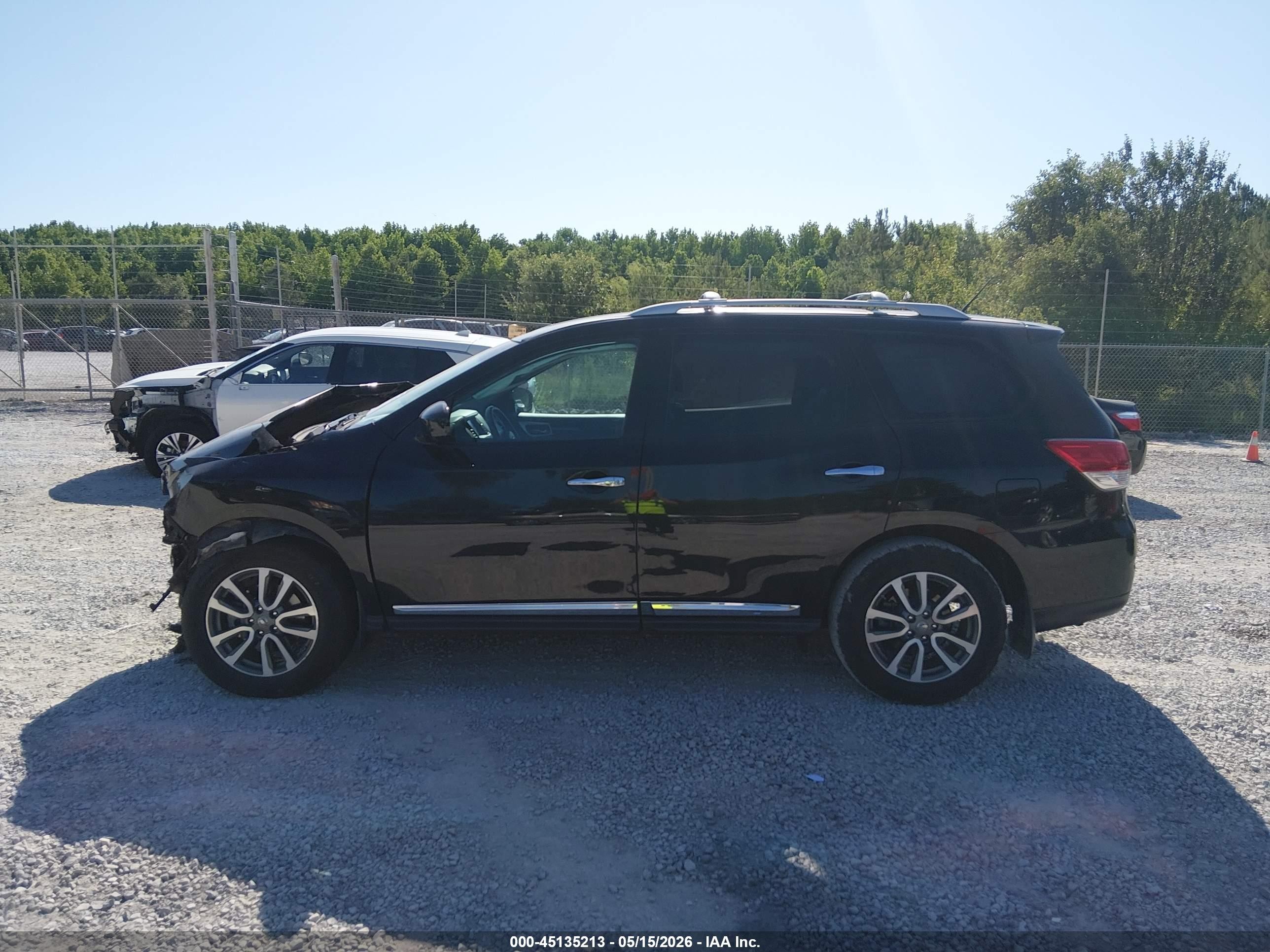 2014 Nissan Pathfinder Sl Черный vin: 5N1AR2MN7EC616260