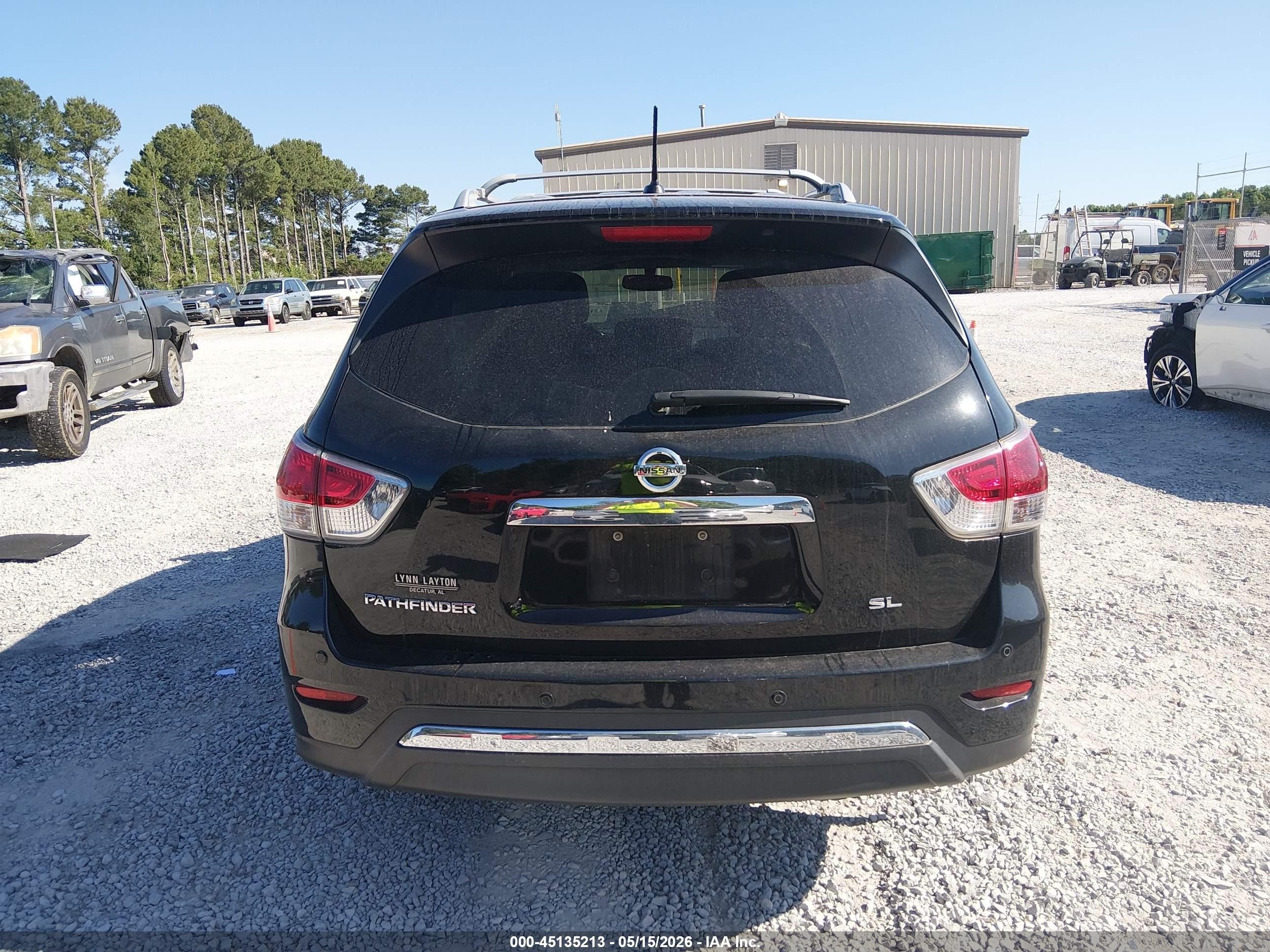 2014 Nissan Pathfinder Sl Черный vin: 5N1AR2MN7EC616260
