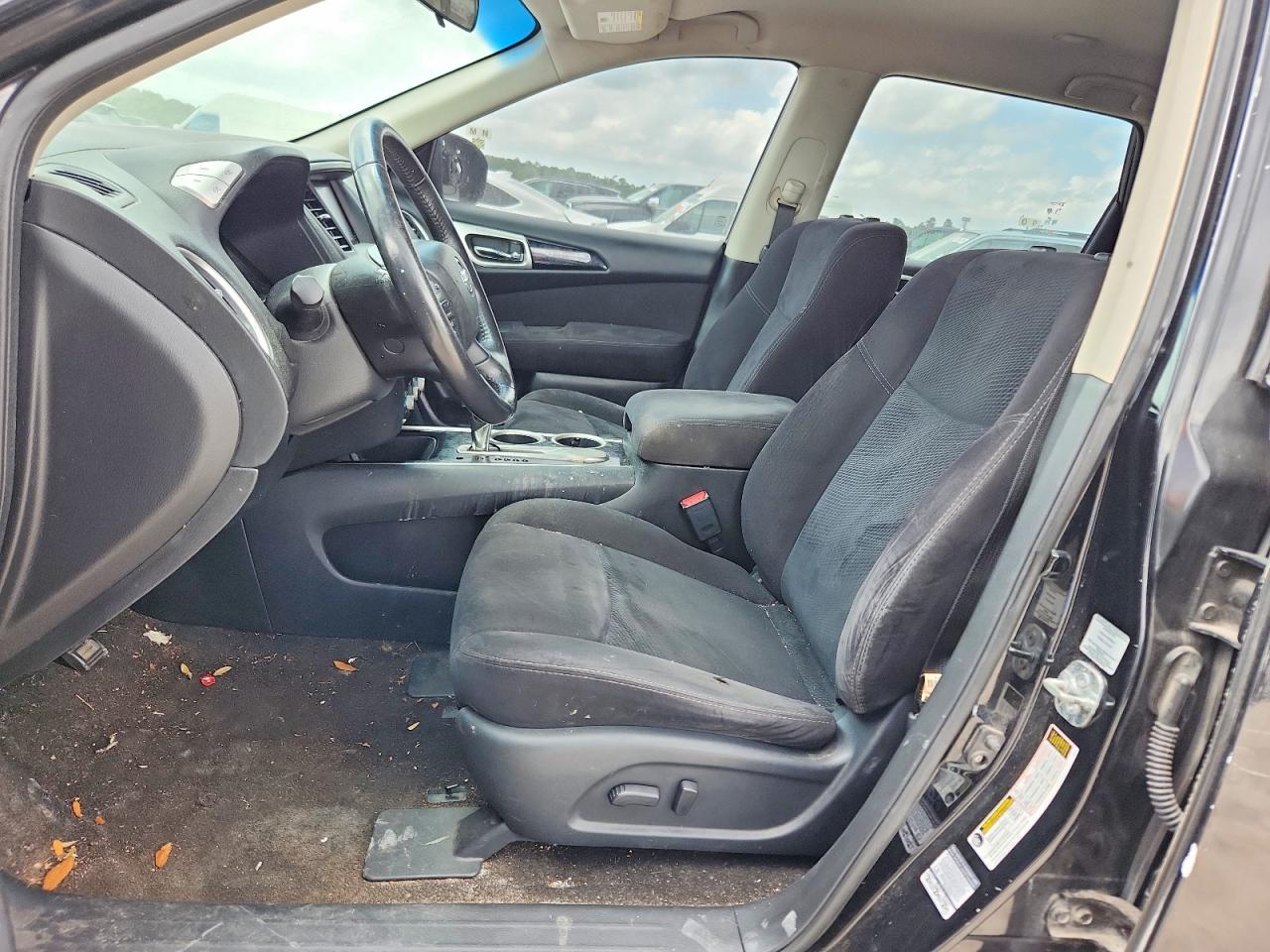 2014 Nissan Pathfinder Sv Black vin: 5N1AR2MN7EC632829