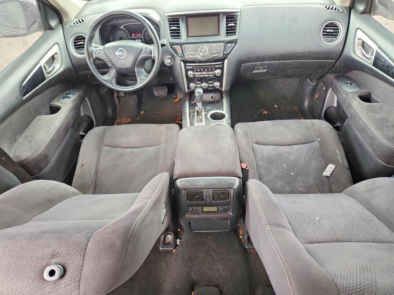 2014 Nissan Pathfinder Sv Black vin: 5N1AR2MN7EC632829